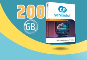 Yenibulut Veri Yönetim Yazılımı 1 Yıl Lisans 200 GB